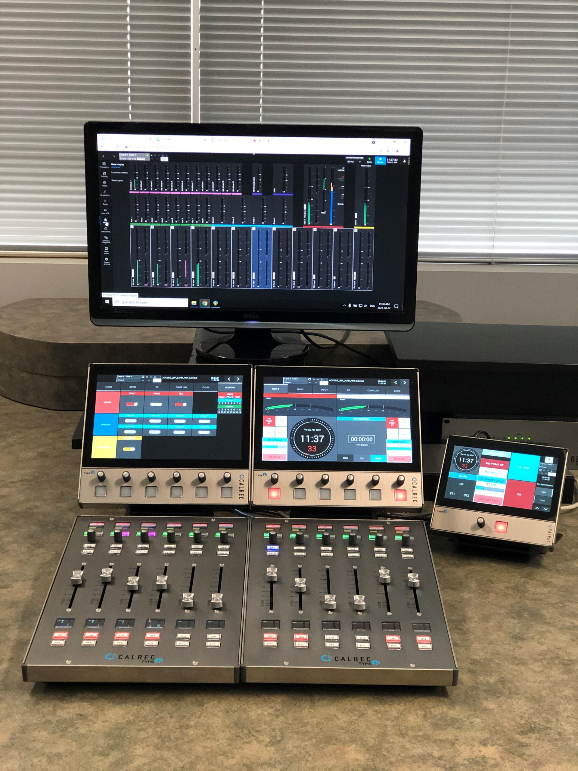 Remote mixing with the Calrec Type R SC Media Canada